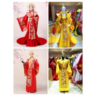 [Có Sẵn] Long Bào Vua Long Bào Hoàng Đế Trang Phục Vua Trang Phục Hoàng Đế Ngọc Hoàng Trang Phục Hoàng Hậu Hoàng Bào