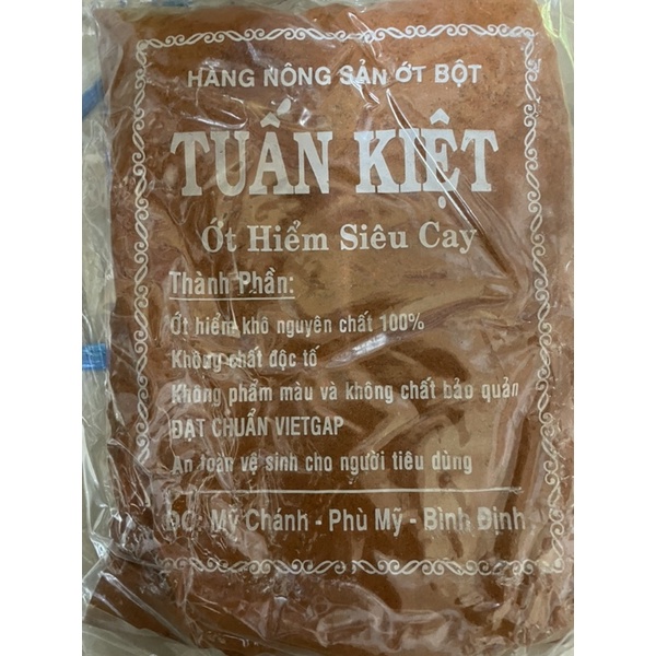 Bột ớt hiểm nguyên chất  -500gr