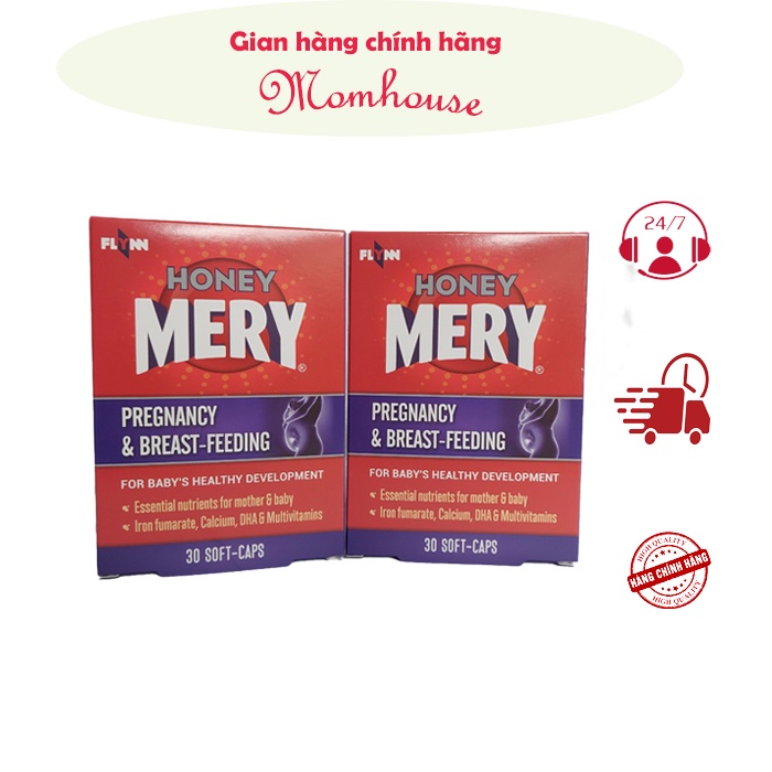 Vitamin tổng hợp dành cho bà bầu HONEY MERY xuất xứ Bắc Ireland