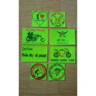 8 logo phượt  . logo phản quang