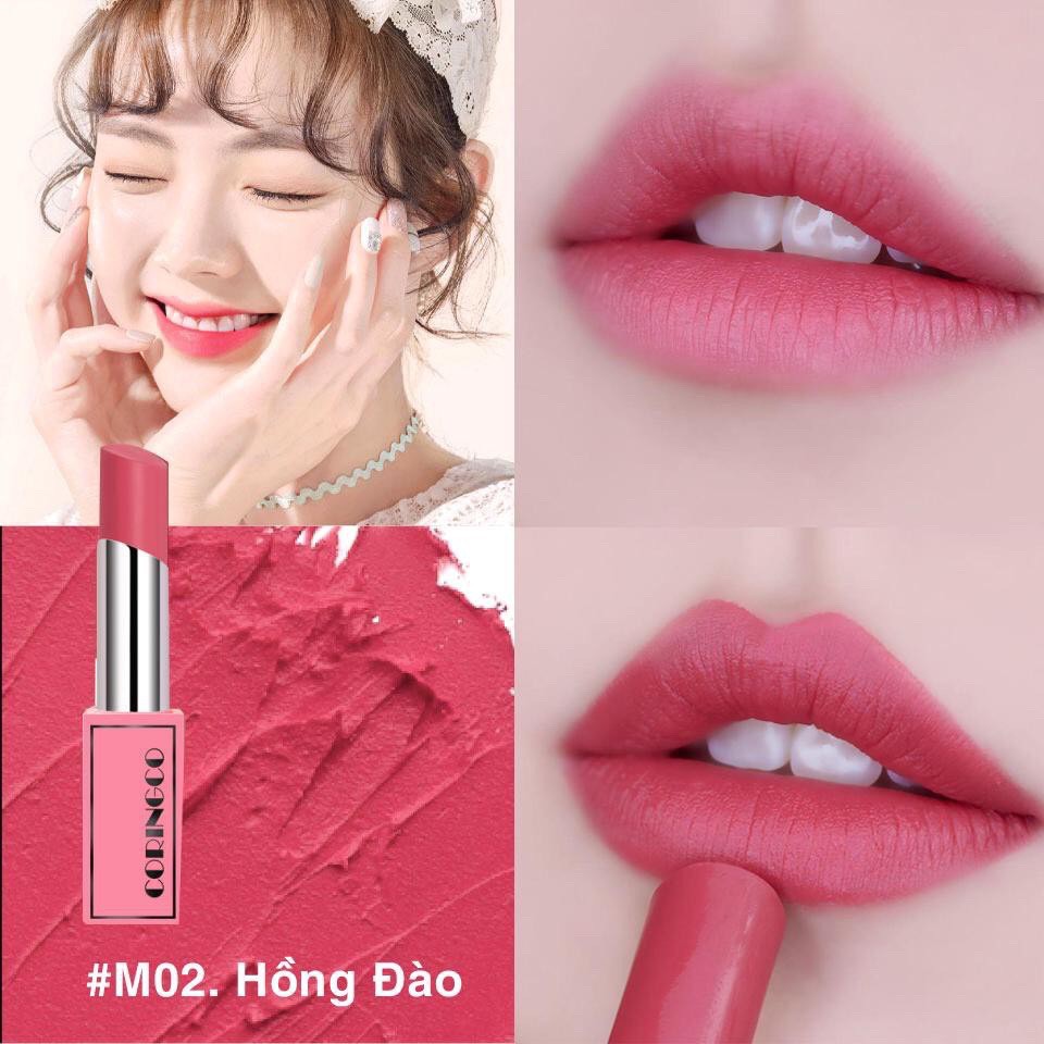 Son Lì Coringco Bonny Lipstick Matte Chính Hãng | BigBuy360 - bigbuy360.vn