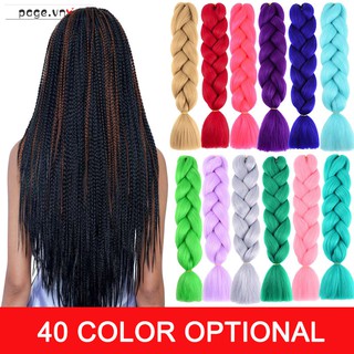 Đuôi tóc giả thắt bím dài 24 inch hợp thời trang cho nữ