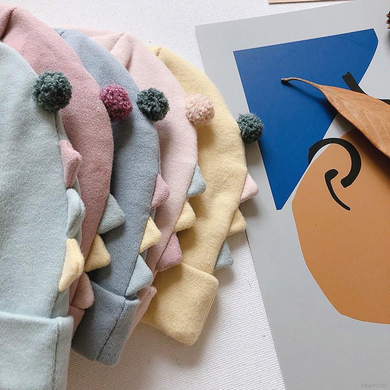 Nón giữ ấm phong cách Hàn Quốc dễ thương cho trẻ sơ sinh