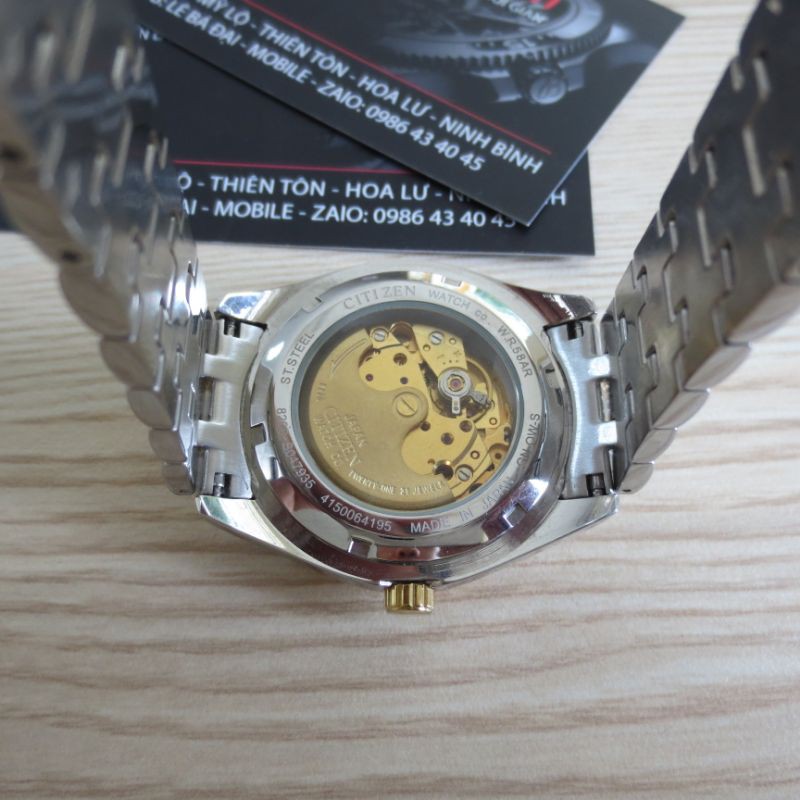 Đồng hồ cơ nam Citizen Automatic - Tự động nạp cót