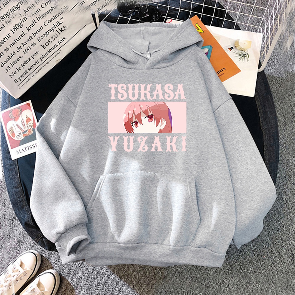 💥HOT💥 Tonikawa Áo Hoodie Tay Dài In Hình Anime Yuzaki Tsukasa Dễ Thương Cho Nữ
