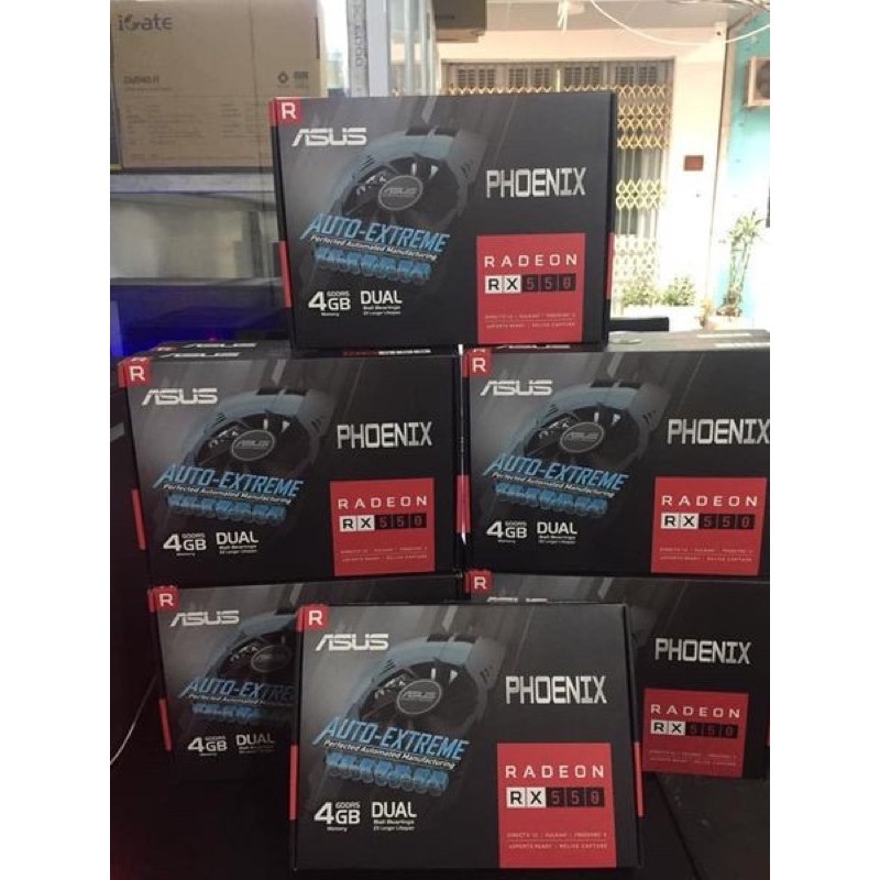 VGA ASUS Phoenix Radeon RX 550 4GB GDDR5 (PH-RX550-4G-EVO) 21 | BigBuy360 - bigbuy360.vn