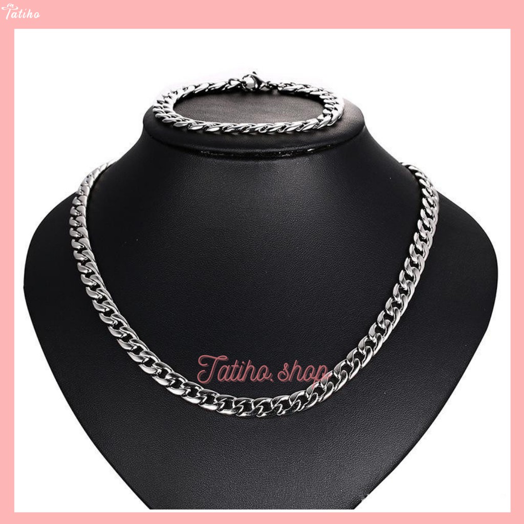 [Hàng Xịn, Giá Tốt] Vòng Cổ, Dây Chuyền Làm Aó Thép Titan Không Gỉ Sang Trọng Phong Cách Châu Âu &amp; Mỹ  - Mã CD001