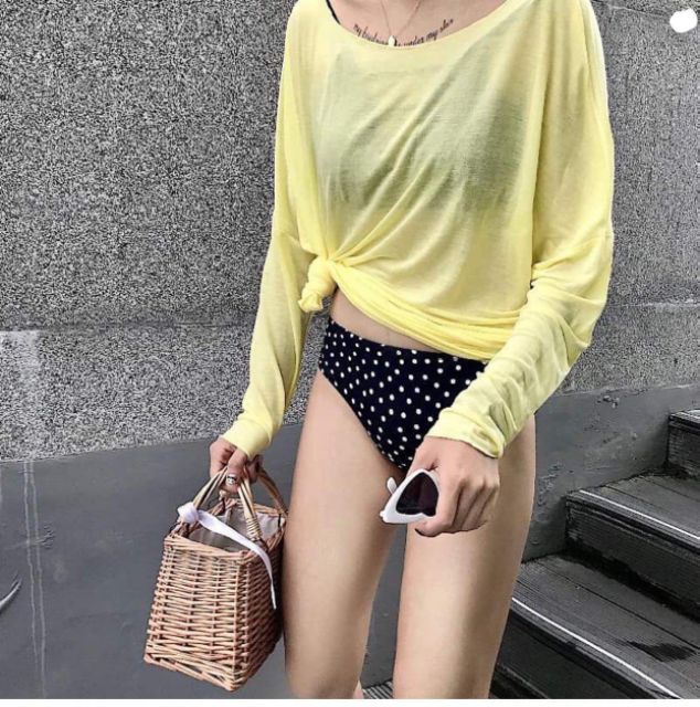 ÁO TAY DÀI LEN XƯỢT ( KÈM HÌNH THẬT VÀ VIDEO )