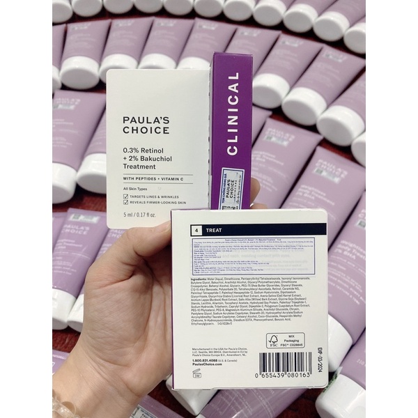 ✅[Chính Hãng] Tinh chất chống lão hóa Paula’s Choice 0.3% Retinol + 2% Bakuchiol