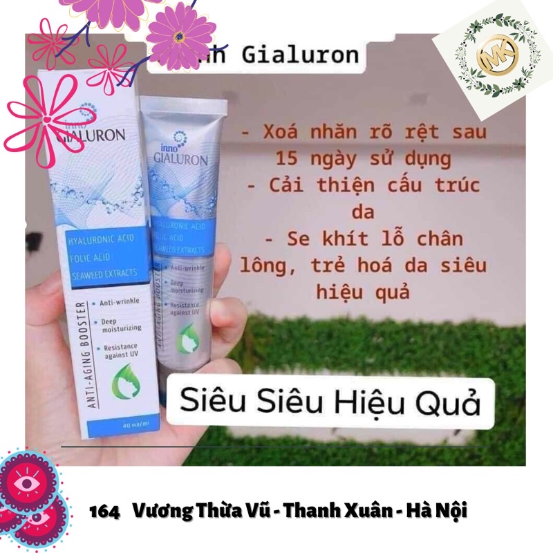 Serum gialuron inno giảm nếp nhăn lão hoá da mặt 40ml