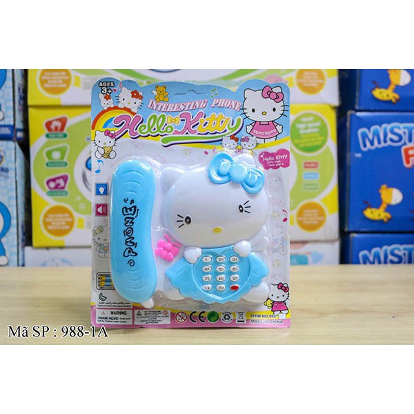 Đồ chơi điện thoại Hello Kitty-Màu ngẫu nhiên