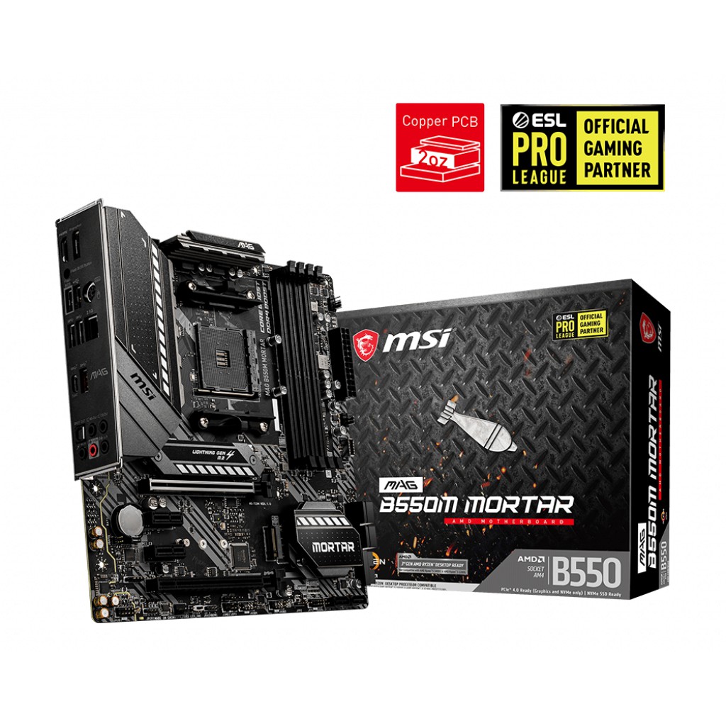 Bo Mạch Chủ Mainboard MSI MAG B550M MORTAR - Hàng Chính Hãng