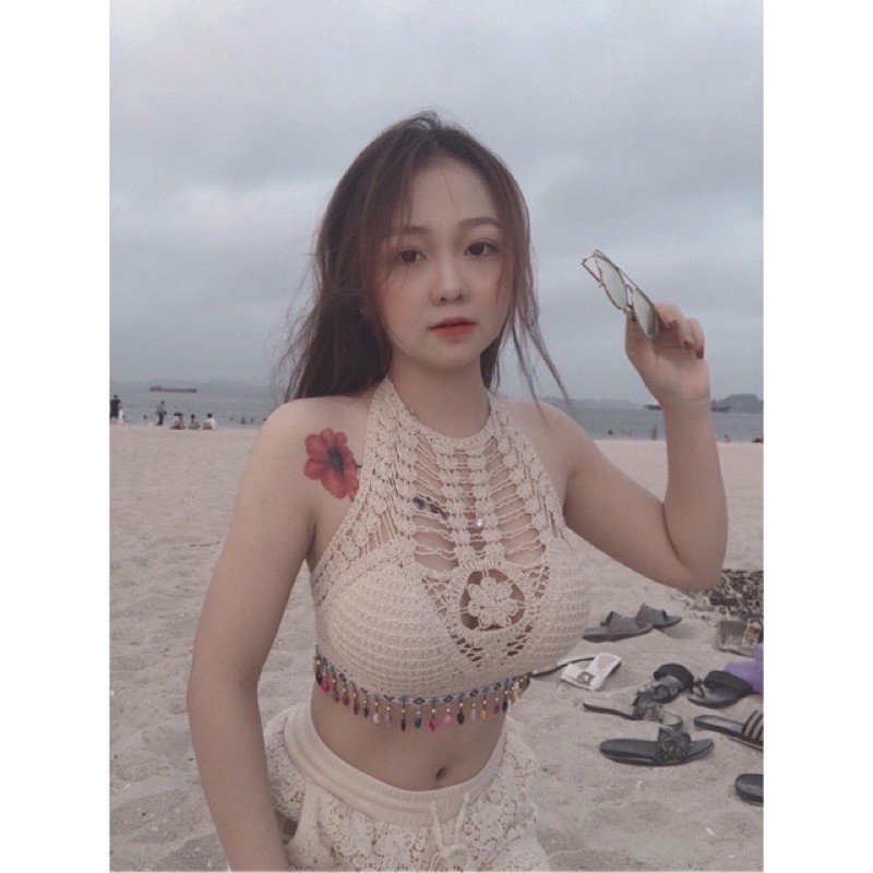 Áo yếm/bikini/bra đi biển BIGSIZE 55-85kg | BigBuy360 - bigbuy360.vn