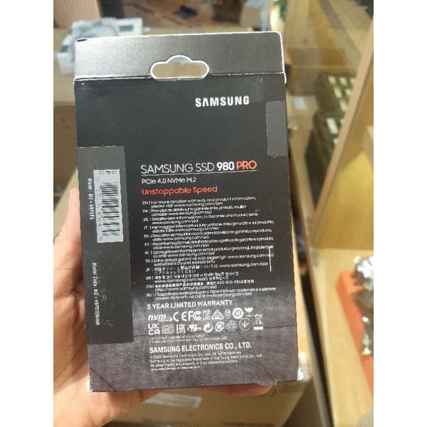 Ổ cứng SSD Samsung 980 Pro PCIe Gen4x4 M2 2280 NVMe - 2TB  bảo hành 60 tháng