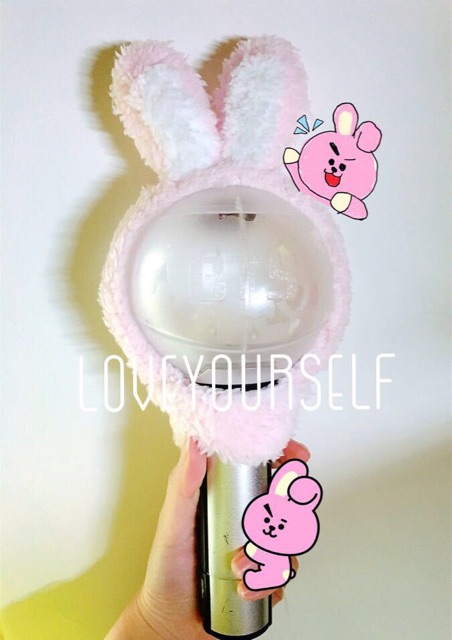 Bờm BT21 trang trí Bomb Lightstick BTS