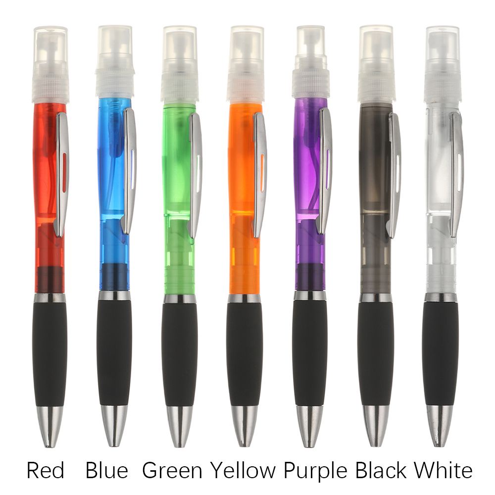 Bút bi mini kiêm bình xịt đựng gel sát khuẩn/nước hoa châm đầy lại được tiện lợi ở trường và văn phòng/đi du lịch