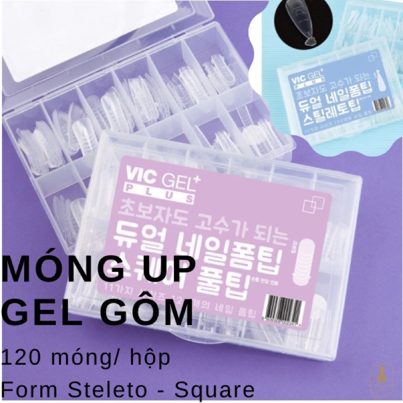 Vicgel plus - Móng up gel gôm định hình form móng