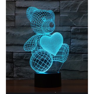 Đế đèn led 3D