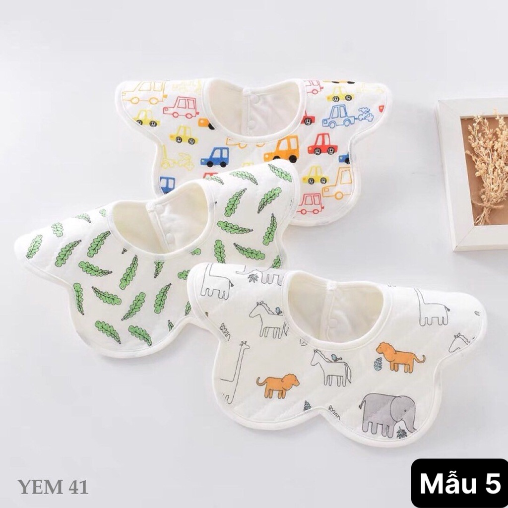 YEM 41 : Set 3 yếm tròn xoay 360 cho bé