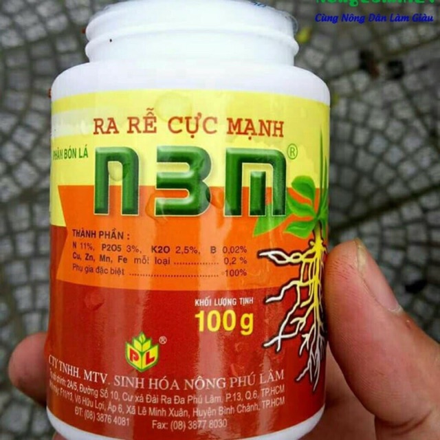 Thuốc ra rễ cực mạnh N3M hủ 100g