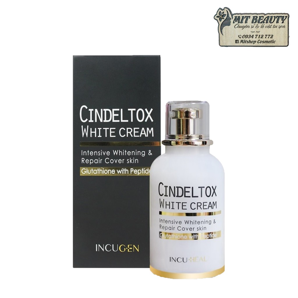 Kem truyền trắng Cindel tox kem cindetox incugen có con tem chống hàng giả