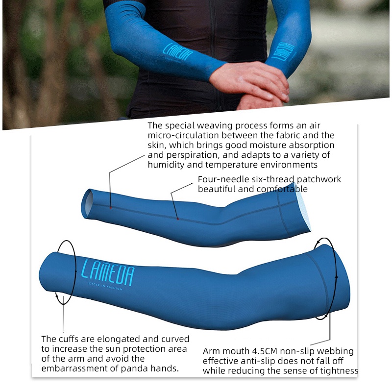 Găng Cánh Tay Chống Nắng Và Tia UV Bằng Lụa Lạnh Bảo Vệ Khi Đi Xe Máy Cho Nam Và Nữ