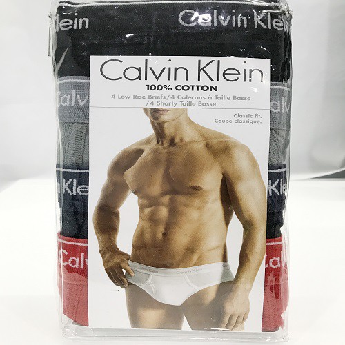 Set 4 quần lót nam Calvin Klein [Hàng Mỹ]