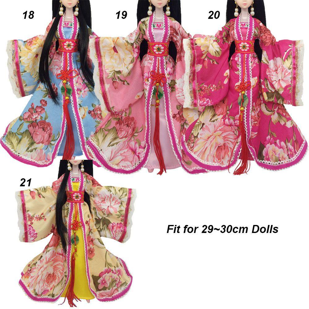 Đầm Hoa Thời Trang Cho Búp Bê Kat1 DIY 2021