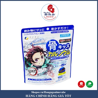 Bột Bone's Calcium for kids bổ sung canxi cá tuyết Nhật Bản túi 140gr (date 2023)