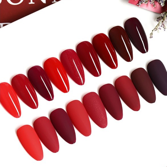 Sơn Gel AS RED| Mã AJN | Đỏ Cổ Điển