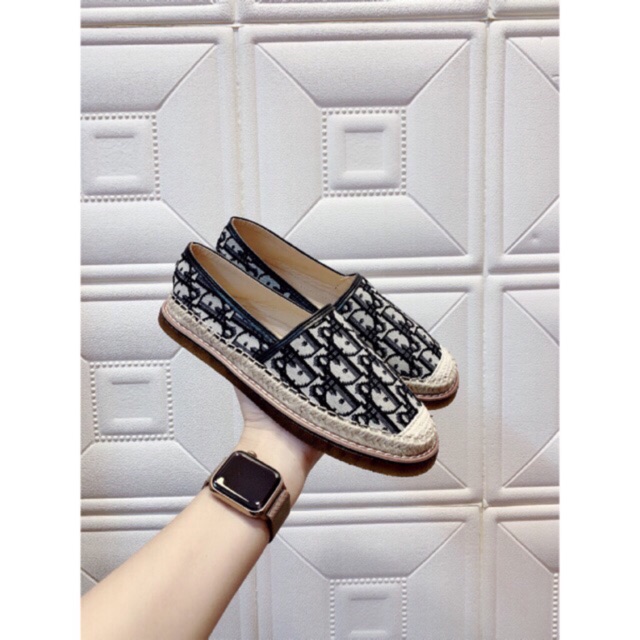 Giày Lười Slipon Đế Cói Mã DR - Hachuyengiay