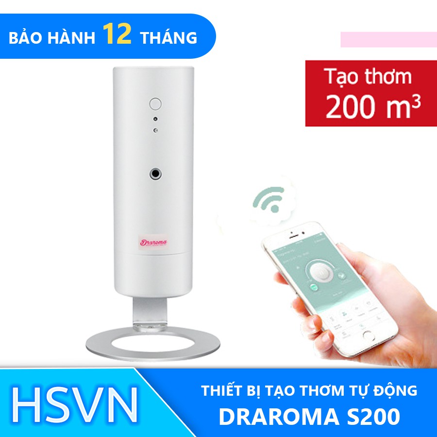 Thiết bị tạo thơm , khuếch tán tinh dầu tự động Dr.Aroma S200 WIFI