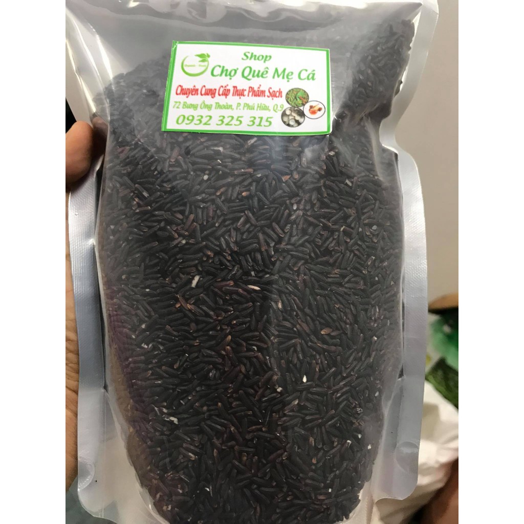 Gạo lứt đen Điện Biên ( 1kg-500g)
