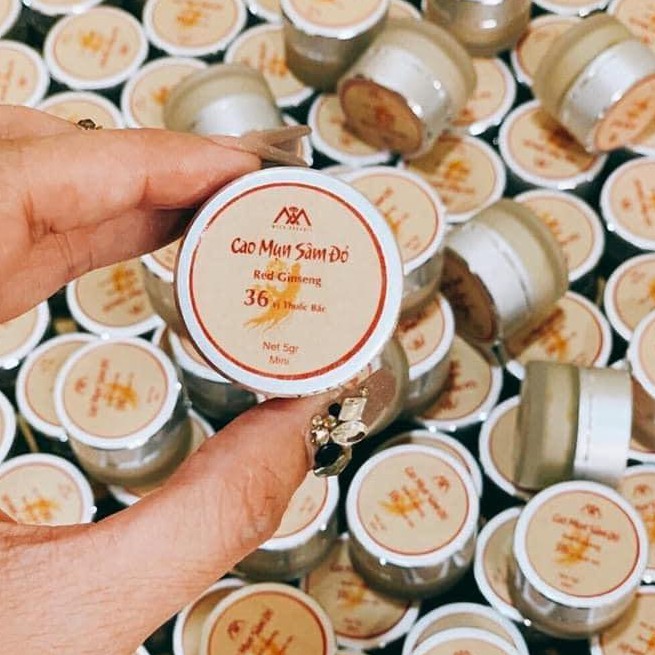 [Xả Hàng ] Cao Mụn SÂm Đỏ Đông Y 36 Vị Hũ Mini 5g