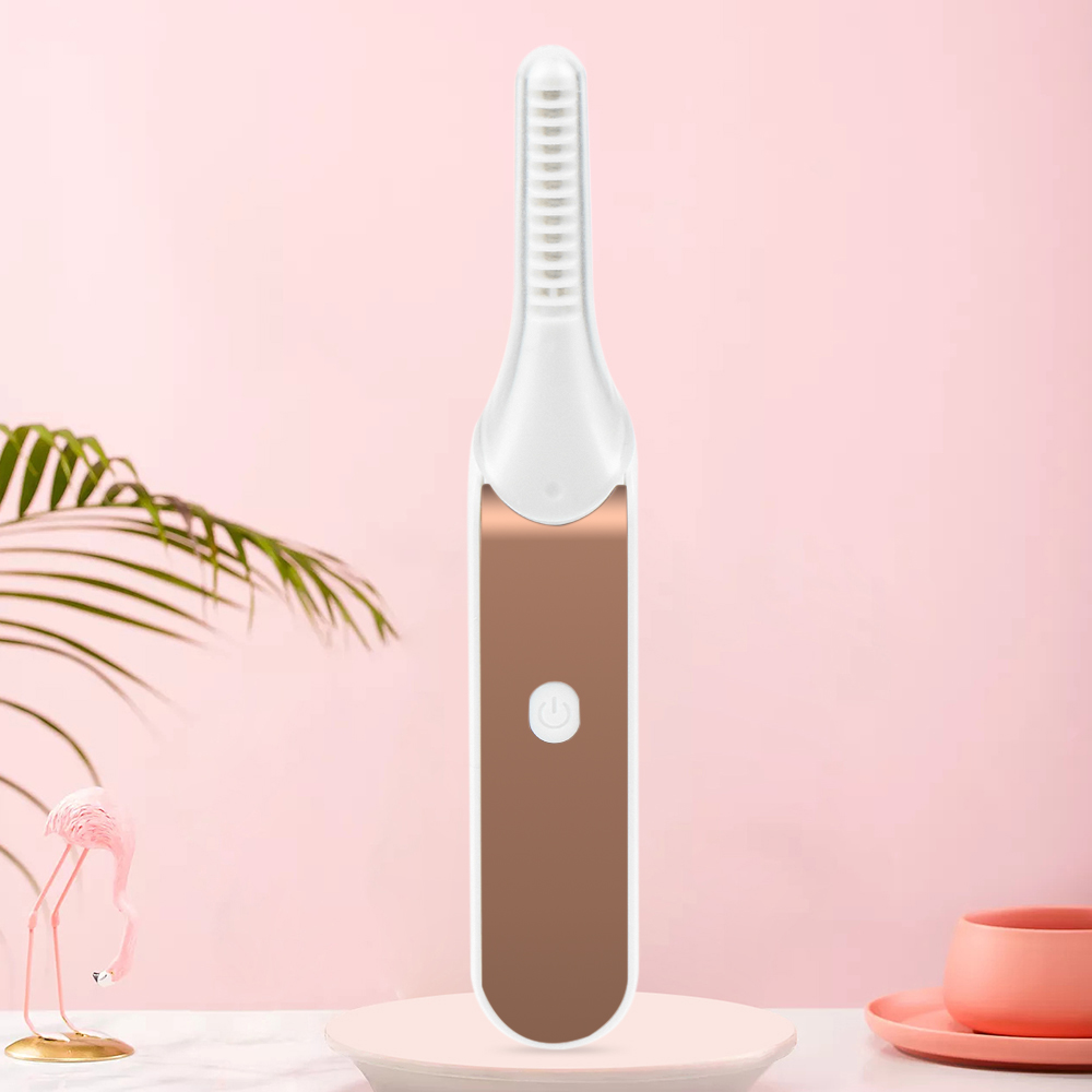 (Hàng Mới Về) Máy Uốn Cong Lông Mi Bằng Nhiệt Tự Nhiên Nhanh Chóng Lâu Trôi Có Màn Hình Led 4 Chế Độ