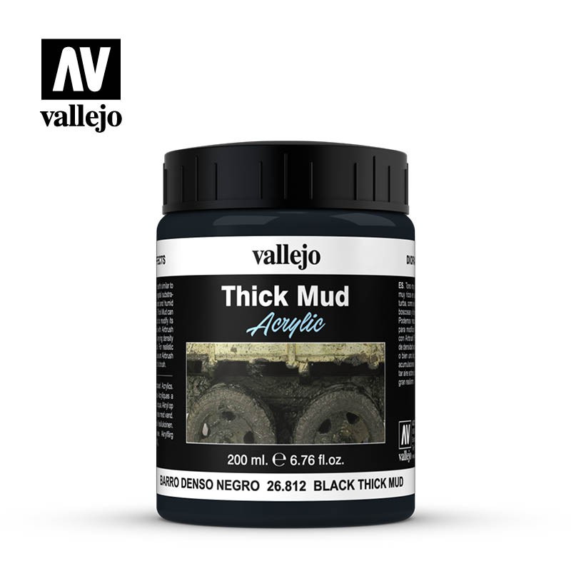 VALLEJO THICK MUD BLACK MUD