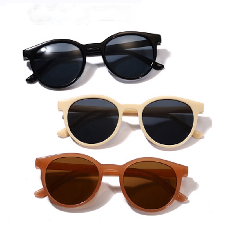 Kính mát tròng tròn thời trang phong cách vintage dành cho nữ UV400