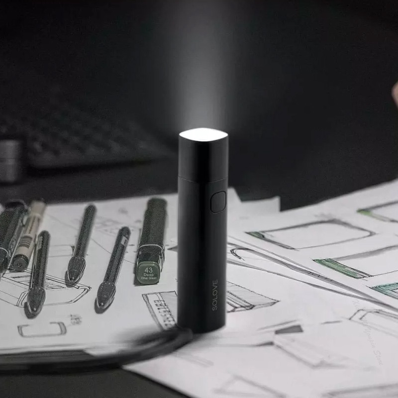 Đèn Pin Xiaomi SOLOVE X3s 3000mAh Mini Sạc USB Tiện Dụng