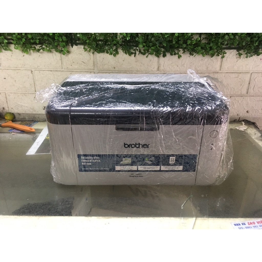 Máy in laser trắng đen Brother HL- 1201 HL1201 HL- 1111 HL1111 1111 - Máy in A4 in 1 mặt bảo hành 3 tháng