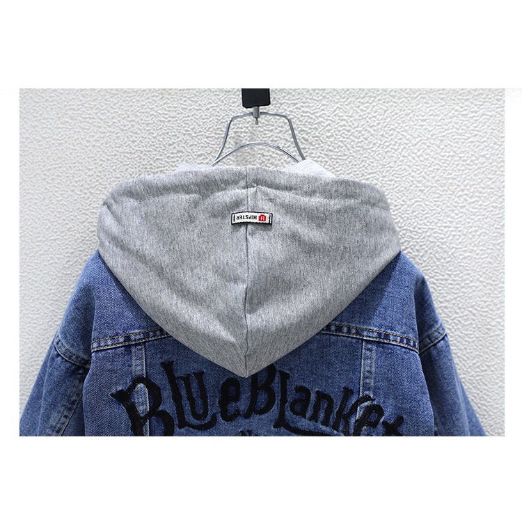 Áo khoác bò cho bé trai - Áo khoác jean bé trai cực chất - Chất liệu Jean bò mềm - Mã MIM-105 | MIMO KIDS