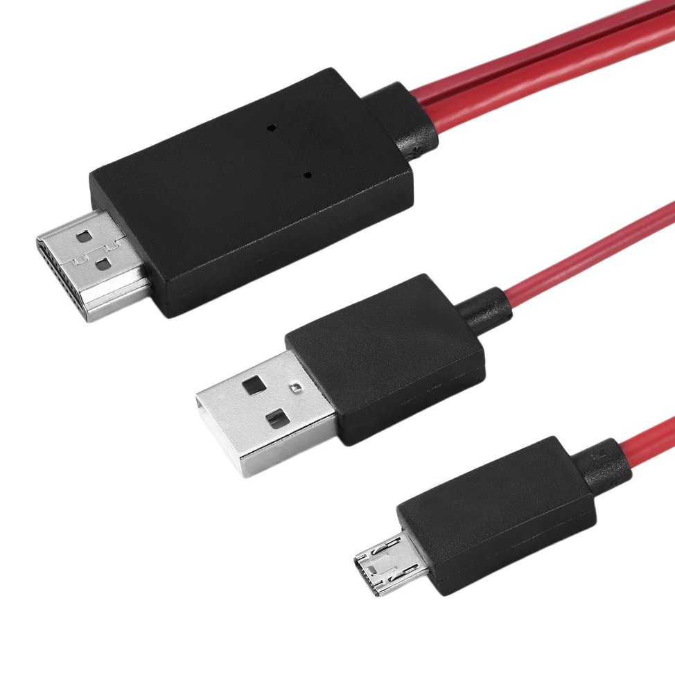 Dây cáp chuyển đổi Micro USB sang HDMI + 11 Pin cho Samsung Galaxy s1-4 , note1-4