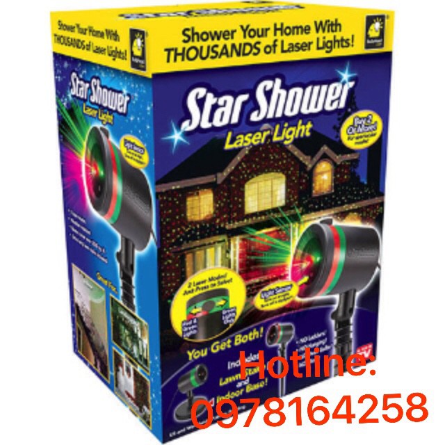 ĐÈN TRANG TRÍ LASER MINI STAR SHOWER