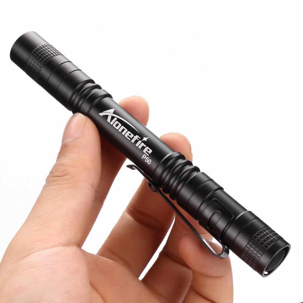 Bút Đèn Pin AloneFire P50 Mini Chống Thấm Nước Tiện Lợi Khi Đi Du Lịch