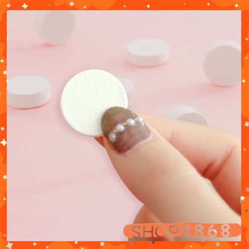 Khăn giấy nén hình viên kẹo (5 viên)-shop8868