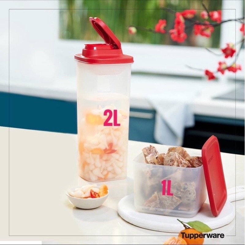 SET BÌNH 2L + HỘP BẢO QUẢN 1L