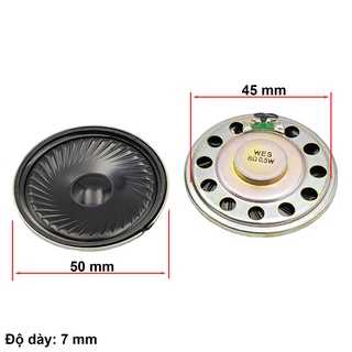 Loa nhỏ siêu mỏng 0.5W 8Ohm 50mm