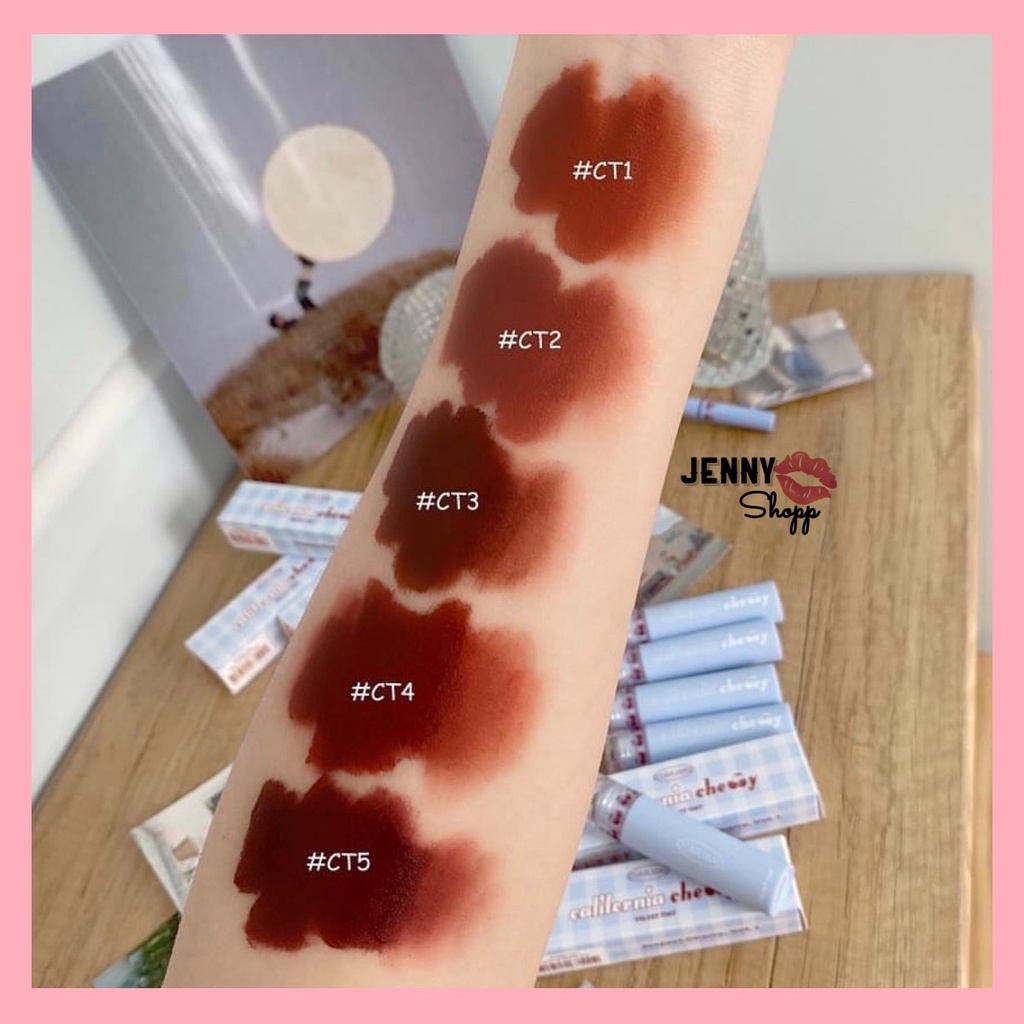 Son Kem Lì Dearmay California Cherry Velvet Tint