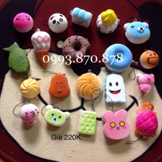 Z‼️RẺ VÔ ĐỊCH‼️ Squishy mini giá sỉ chỉ từ 7Kt