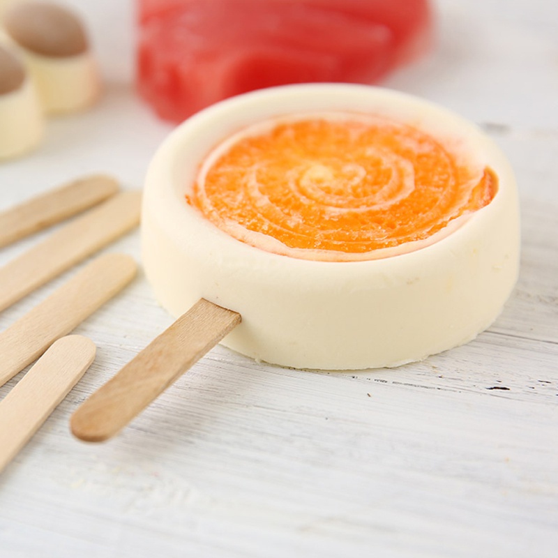 Bộ 50 Que Kem Bằng Gỗ Dùng Làm Đồ Thủ Công Cho Bé