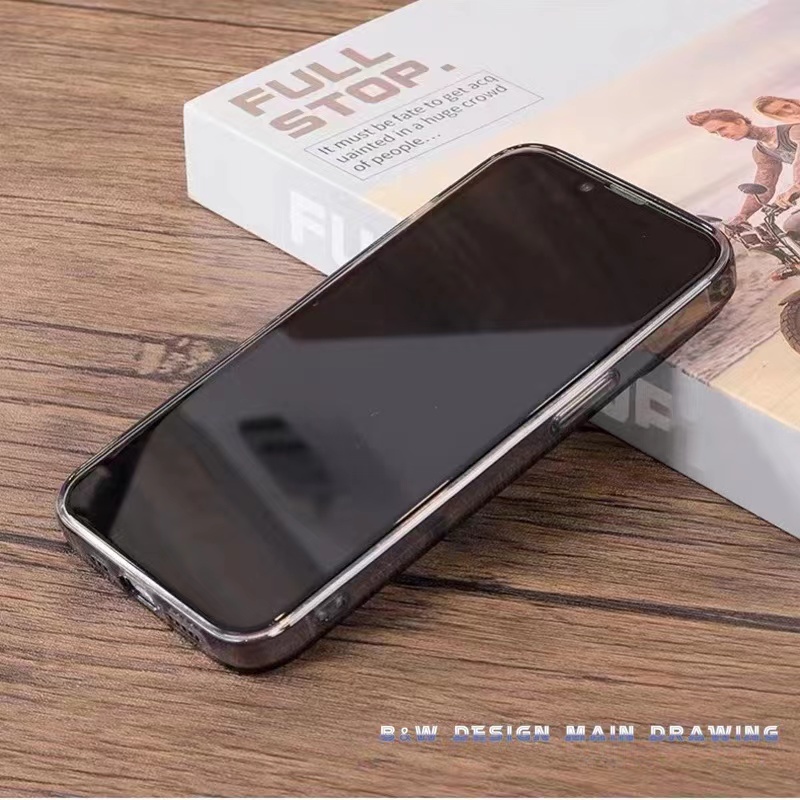 Ốp Điện Thoại Dẻo Trong Suốt Đơn Giản Chống Sốc Cho iPhone 13 12 11 Pro MAX XR IX XS MAX iPhone 7 8 Plus